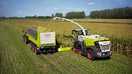 JAGUAR 900 LRC HRC Vorsatzgeräte TERRA TRAC CARGOS 700 CLAAS POWER SYSTEMS